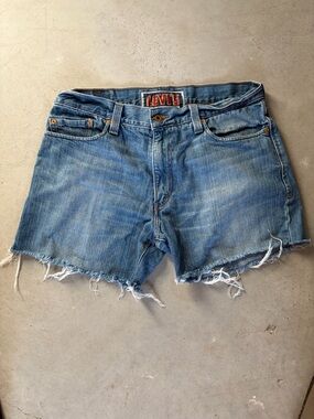 Levi’s 527 Mens Custom Cutoff Jean Shorts Size 36